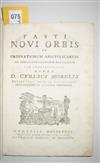 (LAW.) Morelli, Cyriacus [Domingo Muriel]. Fasti novi orbis et ordinationum apostolicarum ad Indias pertinentium breviarium.